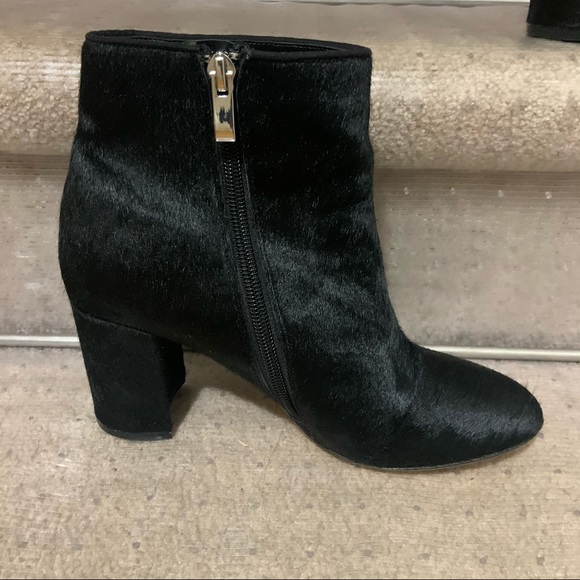 Black furry booties - Picture 4 of 10